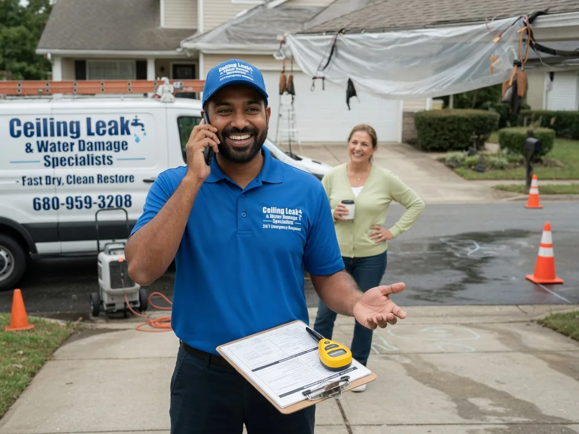 Ceiling Leak Cleanup Belspring, VA FAQs